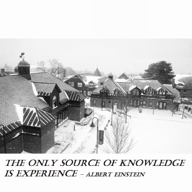 The only source of knowledge is experience - Albert Einstein